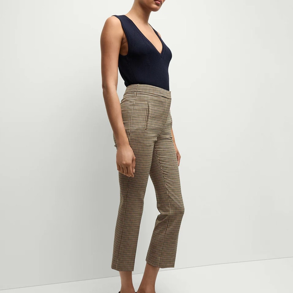 Veronica Beard Arte Houndstooth Pants (10 NWT) - Picture 2 of 13